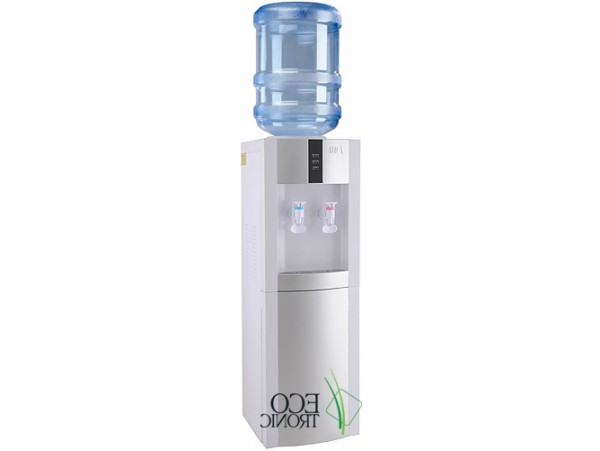 Кулер для воды напольный с электронным охлаждением Ecotronic H1-LE white-silver